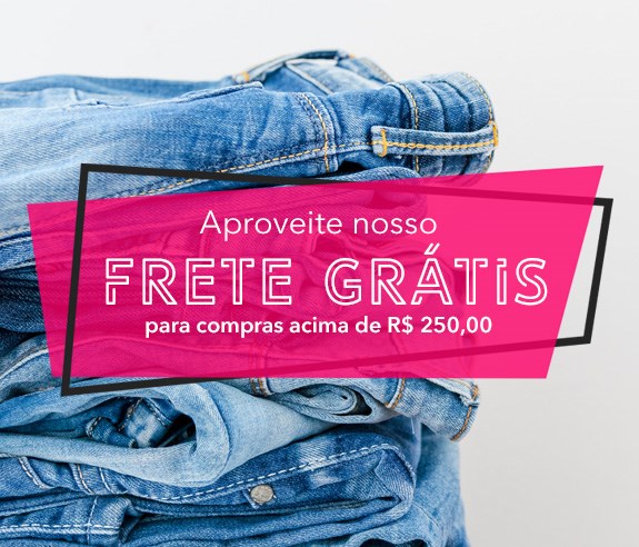 calça jeans cintura alta frete gratis