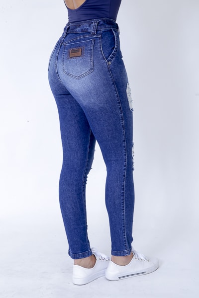 calça jeans cintura muito alta