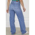 Calça Jeans Wide Cintura Alta 0862