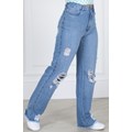 Calça Jeans Wide Leg Cintura Alta 0851.8
